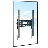 FORGING MOUNT Portrait TV Wall Mount, Tilt TV Mount for Vertical Mounting of Displays from 32-75 Inch TVs, Holds 275 lbs, Anti-Theft Locking, Max VESA 400x600mm