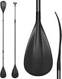 Awstrokine 2 in 1 SUP Paddle and Kayak Oar-Telescoping Stand-up Paddleboard Paddles, Adjustable Lightweight Aluminium Shaft 67"- 83"