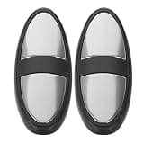 Uonlytech 2pcs Replacement Treadmill Handrail Touch Pads with Seamless Compatibility and Stable Performance, Black Plastic and Metal Pulse Sensor for Home Gym Workouts
