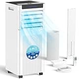 10000 BTU Portable Air Conditioners, Portable AC up to 450 Sq.Ft,4 in 1 Portable AC Unit with Cool,Dehumidifier,Fan Modes&Sleep,Remote Control&24H Timer,AC Unit for Bedrooms