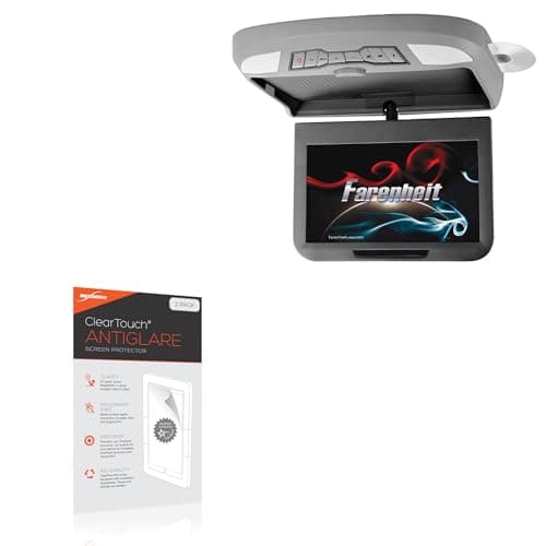 BoxWave Screen Protector Compatible with Farenheit MD-1020X - ClearTouch Anti-Glare (2-Pack), Anti-Fingerprint Matte Film Skin