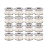 Replace Filter Element, Compatible For JIMMY JV85 JV85 Pro H9 Pro A6/A7/A8, Handheld Vacuum Cleaner Accessory Filter(15pcs)