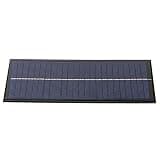 Generic 2.5W Polycrystalline Solar Panel Board Charger for Outdoor Activities Camping Charging Device 12V 88g