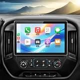 Vratzn 13.1 inch Car Radio for Chevy Silverado GMC Sierra 2014-2018 with CarPlay Android Auto Bluetooth FM Radio Backup Camera