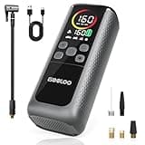 GOOLOO GT160 DUAL Tire Inflator Portable Air Compressor, 4X Faster Dual Cylinder & Upgraded Color LED Screen Portable Air Pump for Car Tires, Auto Shut-off Electric Bike Tire Pump with Pressure Gauge