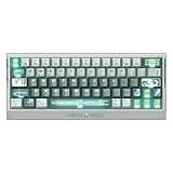 IQUNIX EV63 Hall Effect Gaming Keyboard with 0.01mm Rapid Trigger for FPS Instant Stop, 8kHz Polling Rate, Solid CNC Aluminum, HyperCore V3, Ghost in the Shell Official-Shell Core