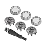 4Pcs Electronic Shaver Head Replacement Blades ,Compatible For Philips SH30 SH50 52 Series 1000 2000 S1020 S1050 S1060 Razor