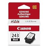 Canon PG-243 Genuine Black Ink Cartridge, Compatible with iP2820, MX492, MG2420/2520/2920/2922/2924/3020/2525, TS3120/302/302a/202/4520/3320