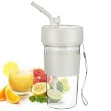 Ciieeo Portable Juicer Cup and Easy to Use Design with Stainless Steel Blades 350ml Rechargeable Smoothies Blender for Travel the Move