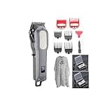 MVNOIRE Rechargeable Hair Clipper and 2000mAh Lithium Battery 6000-6500rm Professional with Gifts