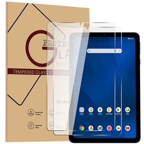 Doemoil 2 Packs for onn 8.1" Core Tablet (2026 Model) Screen Protector,9H Hardness Tempered Glass Film,HD Ultra-Clear Anti-Scratch,Fingerprint-Resistant,Bubble-Free for onn 8.1" Core Tablet (2026 Model)