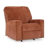 Signature Design by Ashley Aviemore Modern Manual Rocker Recliner, Orange