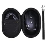 Logitech G502 Hero / G305 / G502 / G502 X Plus / G502 X/G PRO X 2 / G PRO X 2 DEX/G PRO X/G Pro 2 / G703 / G705 / G309 High Performance Wired Gaming Mouse, Black(Case Only)