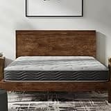 Hybrid Twin Mattress 8 Inch – Firm Bed in a Box with Memory Foam Comfort Layer & Pocketed Coils | Cooling, Pressure-Relieving Support | CertiPUR-US Certified, Fiberglass-Free