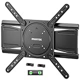 monTEK 1.3" Ultra Slim Full Motion TV Wall Mount for 23-75 Inch TVs