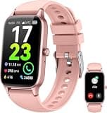 Smart Watch (Answer/Make Call), 2025 New Fitness Tracker for Women 1.57” HD Fitness Watch, Heart Rate/Sleep Monitor/Pedometer/Calories, 113+ Sports IP68 Waterproof Activity Tracker for Android iOS