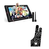 15.6" Drawing Tablet with Screen XPPen Artist 15.6 Pro Tilt Support Graphics Tablet & XPPen Digital Drawing Glove - Two-Finger Artist Glove with Cute Cat Print