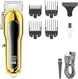 EOYLMIRL Mens Hair Clippers Cutting Machine Professional Clipper Adjustable Haircut Cordless Trimmer Electric for Men