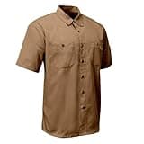 MMCC Men’s Super Duty Classic Mechanic Button-Up Shop Shirt w/Microfiber Cleaning Panel - Dual Chest Pockets - 3X-Large