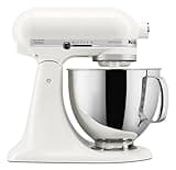 KitchenAid Artisan Series 5 Quart Tilt Head Stand Mixer, KSM150PS, Porcelain White