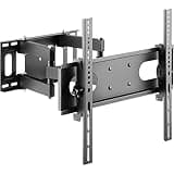 TV Mount,Sturdy TV Mount,Sturdy 32-60" Double Arm Tilt & Swivel Wall Mount TV Bracket for LED, LCD, 3D, Curved, Plasma