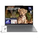 Lenovo Yoga Slim 7i Aura Edition Copilot+ 15.3" 3K 120Hz Touch, 16GB LPDDR5X 2TB SSD, Intel Core Ultra 7 256V, WiFi7, Backlit KB, Win11Pro Office Lifetime License, Luna Grey, w/2TB USB Drive, W/GaLiMu