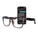 MNVOEQ AI Smart Glasses, 164 Language Translation Glasses, Bluetooth Glasses with Speakers for Music and Calls, Photochromic Lenses, 170mAh Battery for Men Women, Travel, Work and Sports