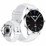 Yihou Fitness Trackers Smart Watches for Women Men with Heart Rate Monitor Pedometer Sleep Tracker Ultra Thin for iOS Android Grey Silicone
