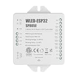 BTF-LIGHTING SP805E WLED Controller ESP32 with Mic, USB-C UART, DIY Dynamic Modes Addressable LED Controller for WS2812B WS2811 SK6812 WS2814 LED Strip/Matrix Supports PWM Dim CCT RGB RGBW RGBCCT LED