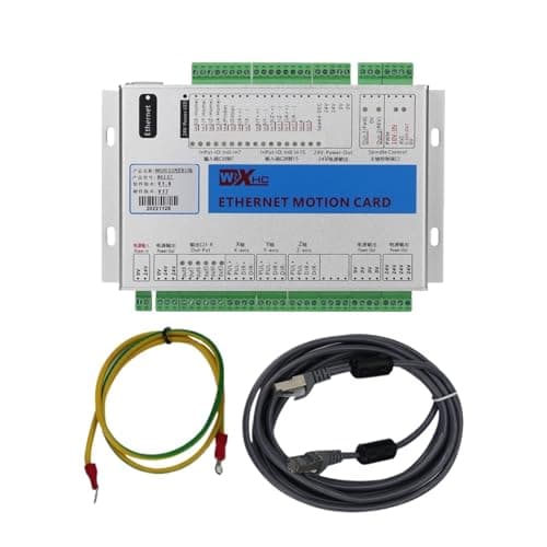 Maxgeek 3/4/6 Axis Controller Board Ethernet Motion Card Ethernet Port Motion Controller(6 Axis)