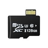 128GB Micro SD Card, High Speed TF Memory Card, Waterproof Portable Storage Card for Dash Cam, Smartphone, Camera, Tablet, Drone