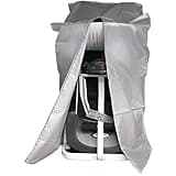 Treadmill Cover Folding Dustproof and Waterproof Oxford Cloth Sunscreen(Silver,110X95X160cm)