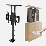 JDXQBLD for 42-70 Inch Electric Tv Lift Stand - Telescopic Electric Tv Lift - Adjustable Tv Mount Bracket, Can Be Hidden in A Cabinet Motorized Tv Mount, Up to 60Kg, Travel Less Than 40 Se