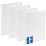 4 Pack C545 Replacement Filter S Compatible with Winix C545 Air Purifier, Replaces for Winix Filter S 1712-0096-00 and 2522-0058-00