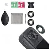 Replacement Lens Compatible with Insta360 X5, Protective Glass for Panoramic Camera (2 Sets)