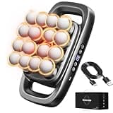 Shineforu 16 Head Massage Gun Deep Tissue, Gift for Husband 2026 Upgrade 48KG Force, 3 Modes & 30 Intensities, Quiet Portable with Dual Safety Protection for Neck Back Legs Waist Pain Relief