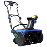 20inch Corded Electric Snow Thrower,120V/60HZ,15 Amp Motor,30FT Throwing Distance,ETL Certificate (Black+Blue + Plastic)