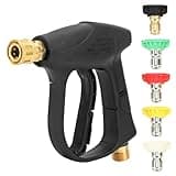Electric High Pressure Washer 4350 PSI Handheld Power Washer with 1/4 Inch Quick Connector and 5 Nozzles for Car, Driveway, Fence, and Window Cleaning