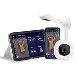 Nanit Smart Baby Monitor System with Wall Mount & 8" Display Screen - Crystal-Clear Video, Real-Time Notifications, Sleep Insights - Baby Must Have for Parents