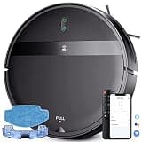 Kilgone Robot Vacuum and Mop Combo – Ultra-Slim & Quiet, No-Tangle, Smart 3D Obstacle Avoidance, Auto Recharge for Pet Hair, Hard Floor & Low-Pile Carpet, App/Alexa Control