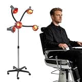 Professional Stand Hair Dryer 5 Bulbs Infrared Heating Adjustable