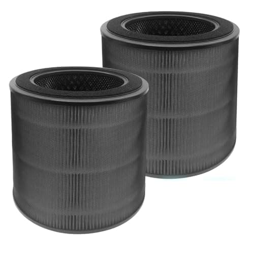 HEPA Filter 2 Pack, Compatible with Home Times, Replacement for Dreo DR-HAP005S Air Purifier Components