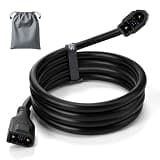 YIBEICO 1.5M Extra Battery Cable with Storage Bag for Ecoflow Delta 2/2 Max/Max/3/3 Plus/3/1500/Wave 2/Wave 3, XT150 Extra Battery Connection Cable,NOT for Delta Pro/Pro 3/Ultra/3 Max
