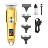 RASRGTRQ Mens Hair Clipper Cutting Machine Wireless Trimmer Electric Haircut Digital Display for Men