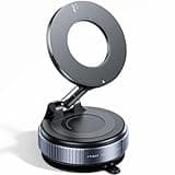 REOKILY 2026 Upgraded Vacuum Magnetic Car Phone Holder 360° Reinforced 96LBS Ultra Suction Cup Phone Mount for MagSafe Cell Phone Holders for Your Car/Gym/Mirror Mount for iPhone & Android