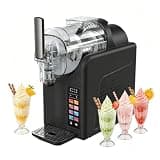 BANGBANGJI 68oz Slushie Machine, No-Ice-Needed Freezing Drink Maker, Slushy Maker with 6 Presets Programs, LED Display, Self Cleaning & Adjustable Temperature for Margaritas, Frappés, Milkshake Black