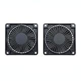 Axial Fan Guard, 5.1 Inch Black PP Plastic Cover for Computer Chassis and Industrial Cabinet Fans (1 PC)