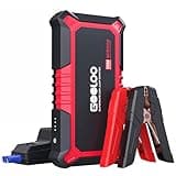GOOLOO New GP2000 Jump Starter, 12V 2000A Car Jumper Starter(Up to 8.0L Gas, 6.0L Diesel Engines), SuperSafe Portable Battery Charger, Auto Lithium Box Booster Pack with USB Quick Charge, red