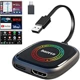 Magic Box 3.0 Max 2026 Upgrade - 32G Car Streaming Device with Netflix, YouTube, Prime Video, Wireless Apple CarPlay & Android Auto Adapter, Support HDMI Output & USB Drive, for OEM Wired CarPlay Cars