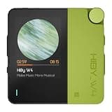 HiBy W4 Bluetooth Headphone Amplifier USB DAC, BT 5.4 & NFC, aptX Lossless LDAC, Dual DAC, DSD512 PCM 768kHz, 2-Inch Touch Screen, CVC Noise Reduction, 3.5mm & 4.4mm Balanced Output